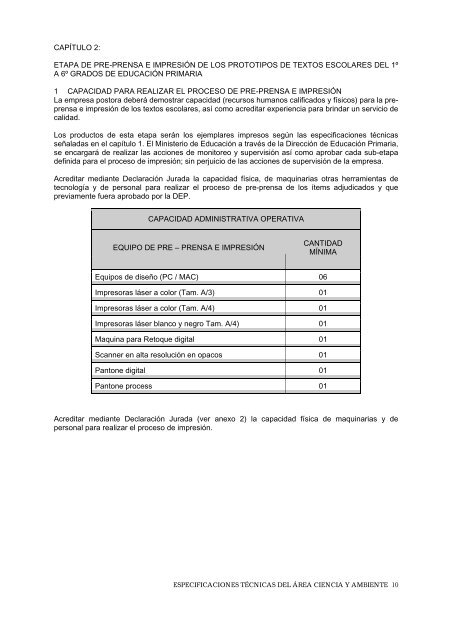 información - Ministerio de Educación