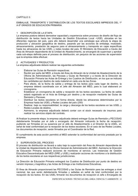 información - Ministerio de Educación