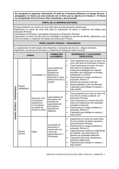 información - Ministerio de Educación