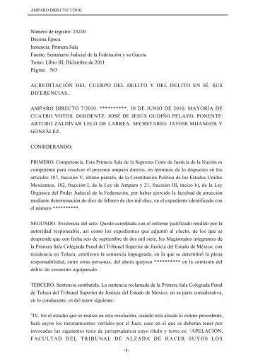 Descargar documento PDF - Jurisprudencia y Tesis Aisladas IUS ...