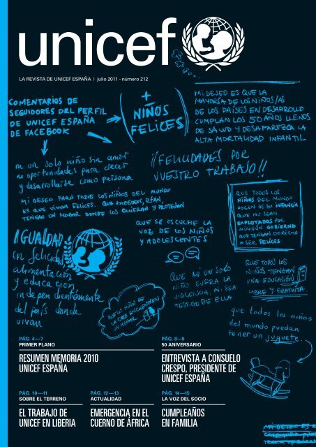 Revista 212 de UNICEF España - Humania.tv