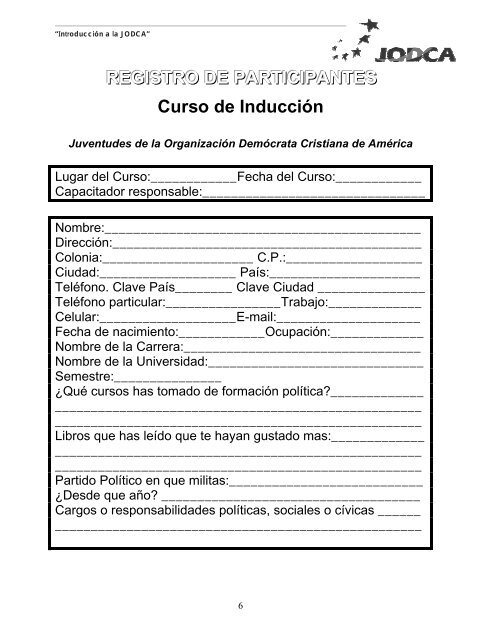 Descarga Manual del Curso (PDF) - Acción Juvenil