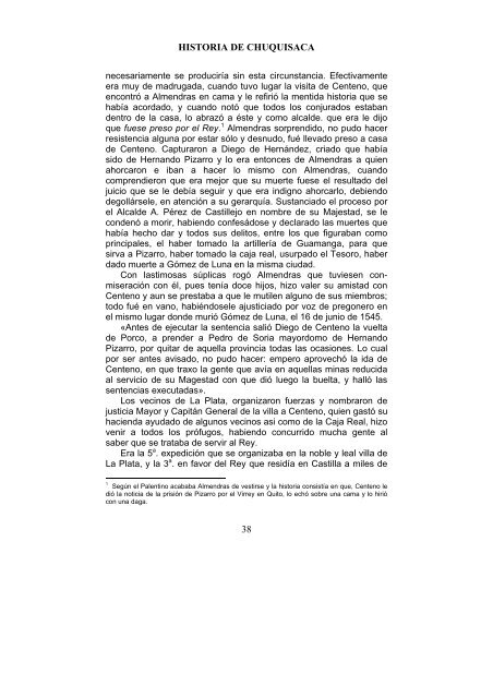 HISTORIA DE CHUQUISACA 36 - Archivo y Biblioteca Nacionales ...