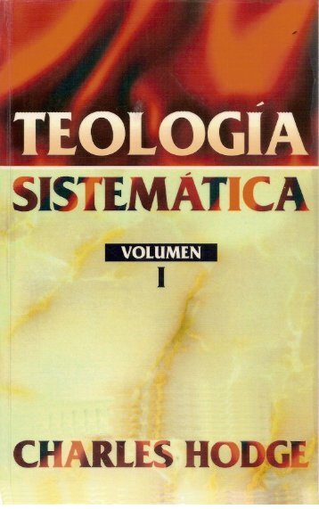 Teologia-Sistematica-Tomo-I - Buscadores de Dios