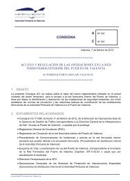 Consigna AC001 - Autoridad Portuaria de Valencia