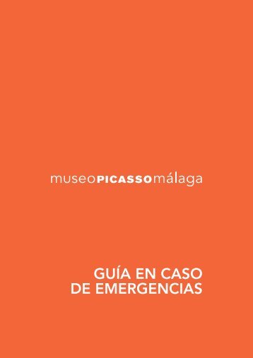 Guía en caso de emergencias - Museo Picasso Málaga