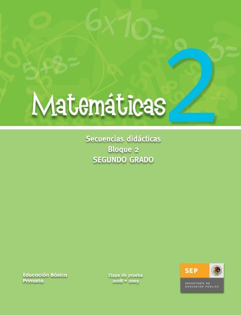 Secuencias Didácticas Matemáticas Segundo Grado Bloque 2