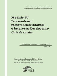 Módulo IV Pensamiento matemático infantil e intervención docente ...