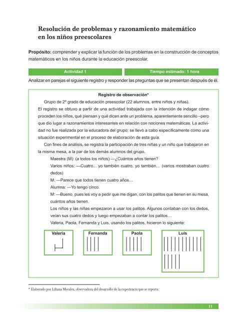 Módulo IV Pensamiento matemático infantil e intervención docente ...