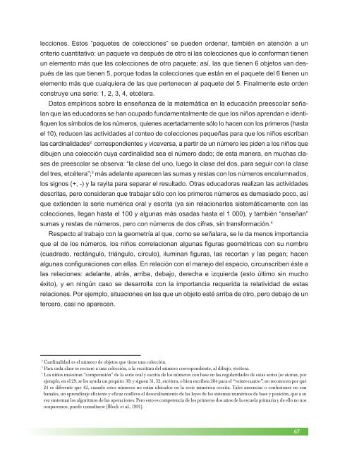 Módulo IV Pensamiento matemático infantil e intervención docente ...