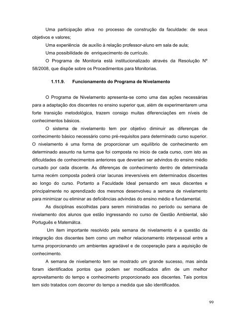 projeto pedagógico curso superior de tecnologia em ... - Grupo Ideal