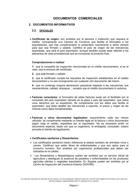 Certificado de origen espana