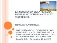 la insolvencia de la persona natural no comerciante - Legis