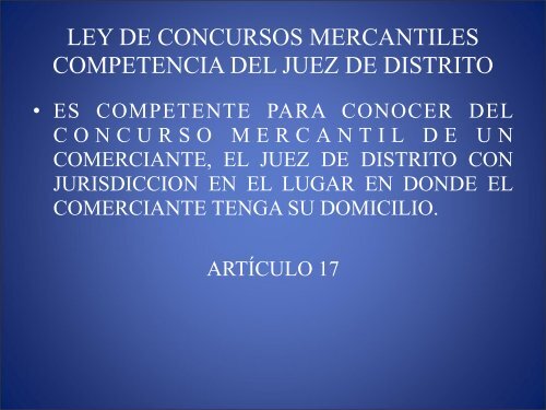 Ley de Concursos Mercantiles