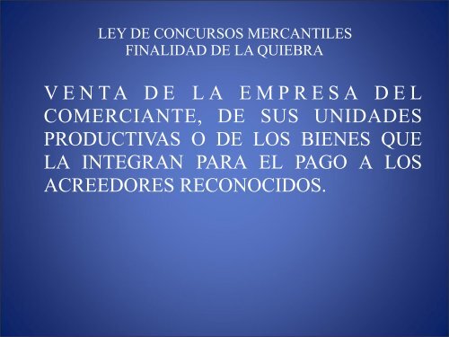 Ley de Concursos Mercantiles