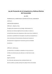 Ley de Promoción de la Competencia y Defensa ... - Ministerio Público