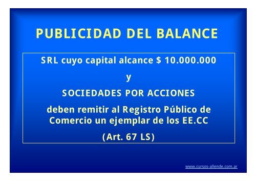 documentación y contabilidad de las sociedades ... - Cursos Allende