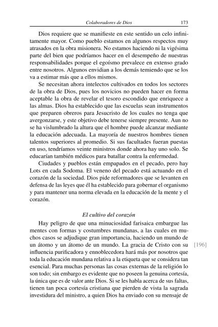 Testimonios para los Ministros (1979) - Ellen G. White Writings