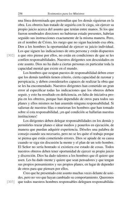 Testimonios para los Ministros (1979) - Ellen G. White Writings