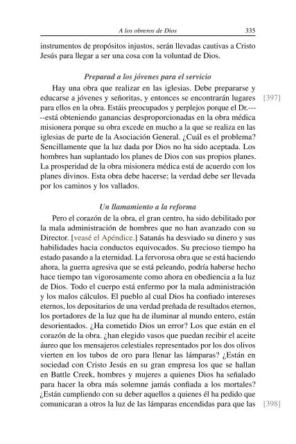 Testimonios para los Ministros (1979) - Ellen G. White Writings