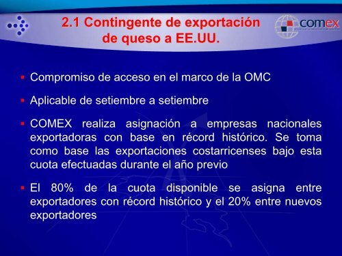 Administración de los acuerdos comerciales suscritos por Costa Rica