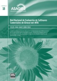 Red Nacional de Evaluación de Cultivares Comerciales de ... - Asagir