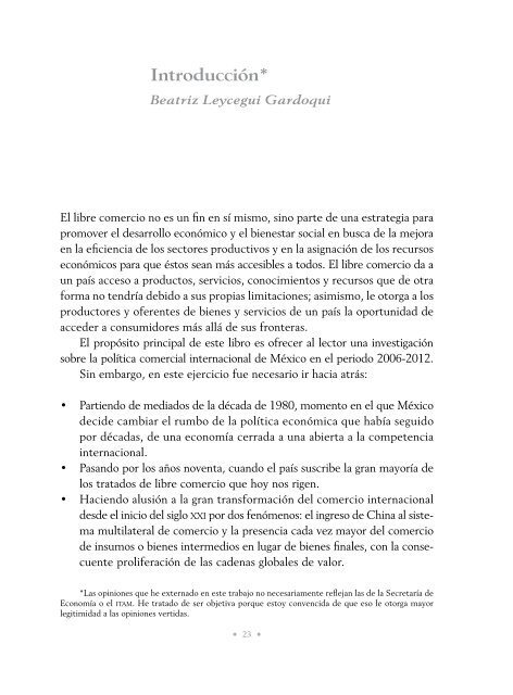 internacional mexico politica comercial - Secretaría de Economía