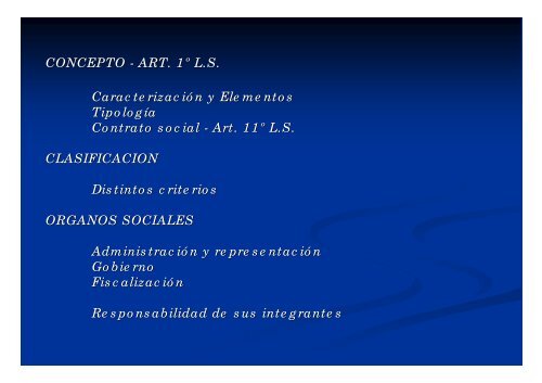 SOCIEDADES COMERCIALES - Cursos Allende