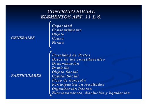 SOCIEDADES COMERCIALES - Cursos Allende