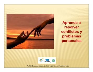 Aprende a resolver conflictos y problemas ... - Bienestar Social