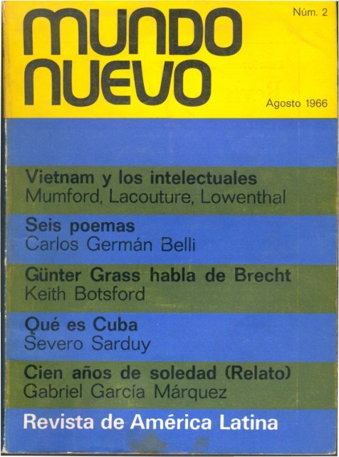 Nº 2 (ago. 1966) - Publicaciones Periódicas del Uruguay
