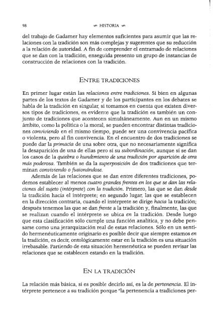 gadamer humanista - Repositorio de la Facultad de Filosofía y ...