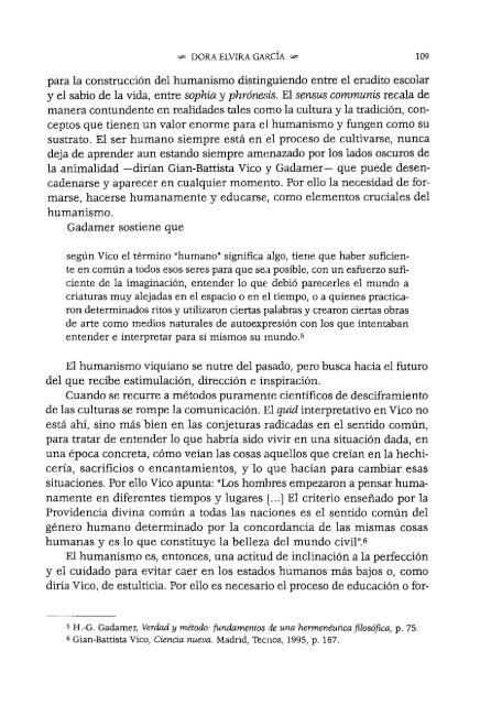 gadamer humanista - Repositorio de la Facultad de Filosofía y ...