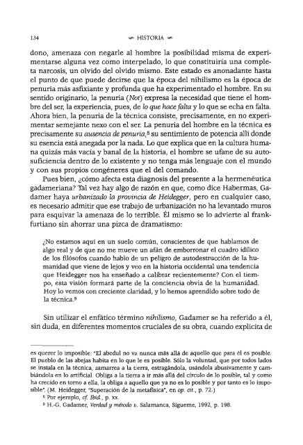 gadamer humanista - Repositorio de la Facultad de Filosofía y ...