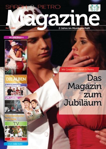 Magazin Sarah & Pietro  Mai 2013