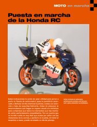 Puesta en marcha de la Honda RC - Planeta DeAgostini
