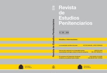 pdfRevista de estudios penitenciarios. N. 250 (2004 - Ministerio del ...