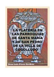 la platrería en las parroquias de santa maría y san pedro de cogolludo