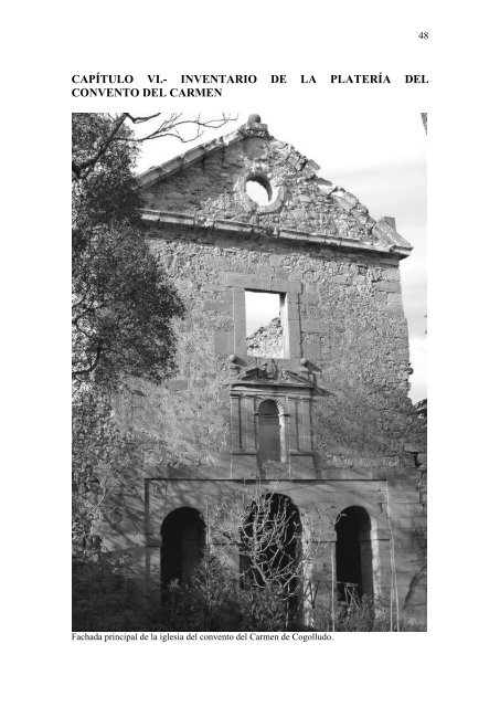 la platrería en las parroquias de santa maría y san pedro de cogolludo