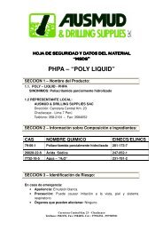 Descargar hoja de seguridad de Poly Liquid