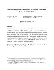 analisis del modelo de tto penitenciario - Escuela Penitenciaria ...