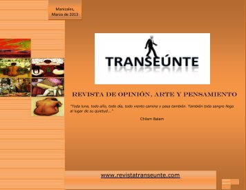 edición 10 - Revista Transeúnte