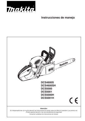 Manual de instrucciones - Makita