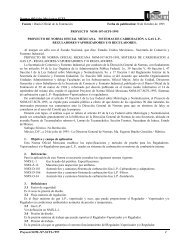 PROY-NOM-107-SCFI-1995 - LEGISMEX Legislación Ambiental ...