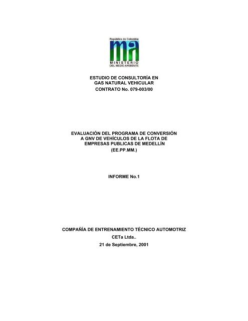 Evaluacion Tecnica Gnv Colombia Camara Argentina Del Gas