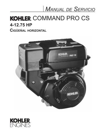 COMMAND PRO CS - Kohler Engines