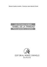 100 FICHAS SOBRE “ISABEL DE LA TRINIDAD” - CITeS