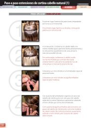 Pasos a paso extensiones de cortina cabello natural (2) - Capel-lo
