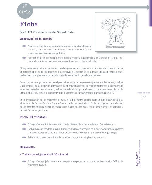 Manual del Profesor Jefe - Comunidad Escolar