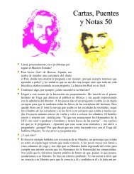 Cartas, Puentes y Notas 50 - VSA José Marcelli Noli